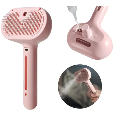 Pet Hair Removal Spray Brush